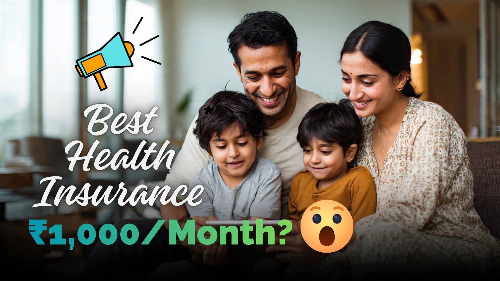 Best Health Insurance for Family of 4 in India banner