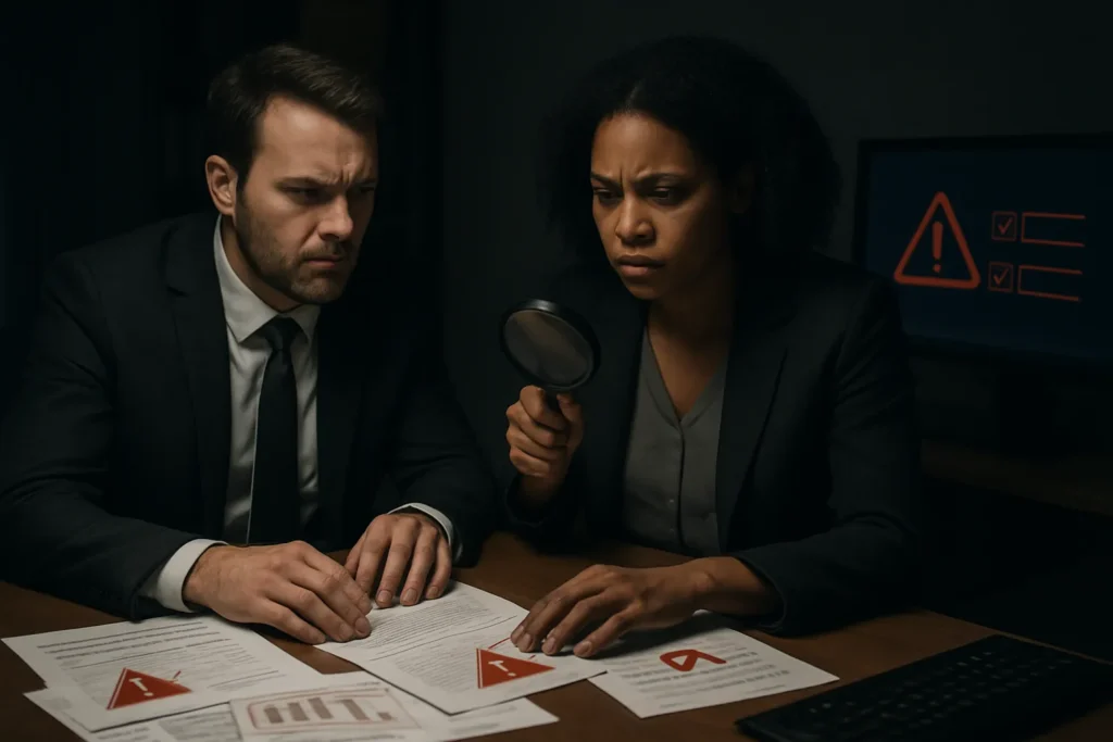 Fraud Detection and Seller Verification Failures