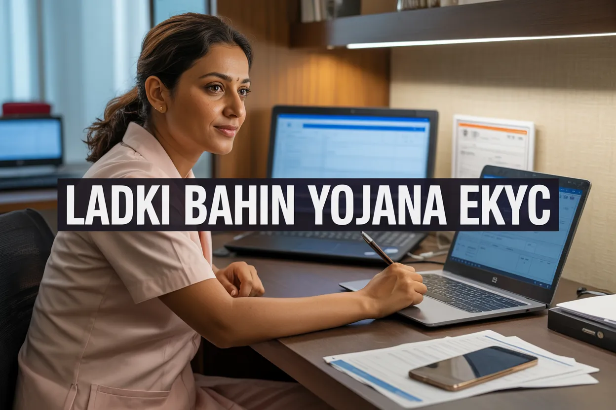 ekyc ladki bahin yojana maharashtra