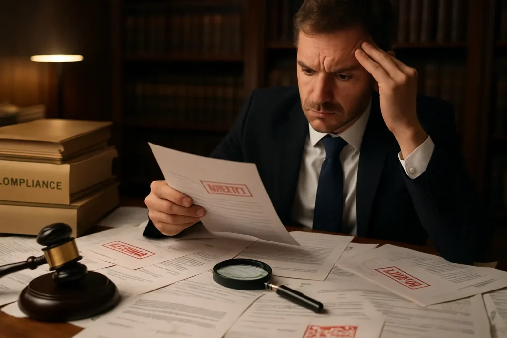 Legal Compliance and Documentation Pitfalls